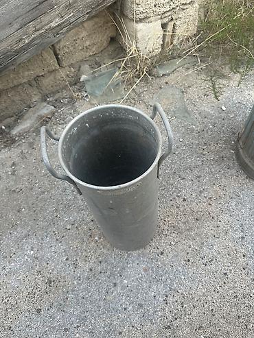 orginal parfumler: SSRİ dövrünə aid ORİJİNAL alüminium süd bidonları – 4 ədəd orijinal — 2