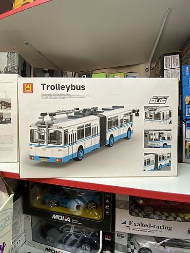 inter: Конструктор Wange Trolleybus из серии Intercity Bus. Модель — 2