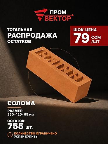 Керамический, Рифленый, Пустотелый, дырчатый кирпич, Одинарный, 250×120×65