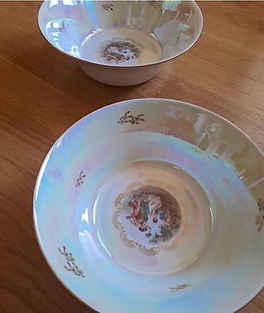 bit bazari samovar: Nahar dəsti, rəng - Ağ, Farfor, SSRİ — 5