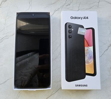 samsung a72 qiymeti kontakt home: Samsung Galaxy A14, 64 GB, rəng - Qara, Sensor, Face ID, Barmaq izi