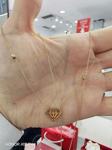 diamond sep: Sep, Sarı qızıl, 585 Əyar, 173 g — 2