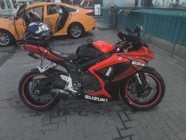 глушитель для скутера: Спортбайк Suzuki, 600 куб. см, Бензин