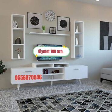 TV altlığı: Yeni, Düz TV altlığı, Polkalı, Laminat, Azərbaycan — 7