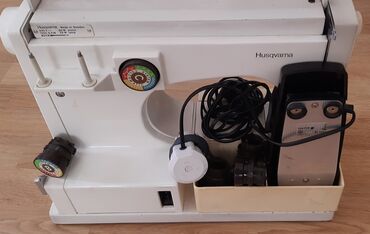 Tikiş maşınları: Tikiş maşını Husqvarna, Yeni,Elektromexaniki — 3