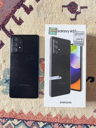 samsung a52 case: Samsung Galaxy A52, 256 GB, rəng - Qara, Zəmanət, Kredit, Qırıq