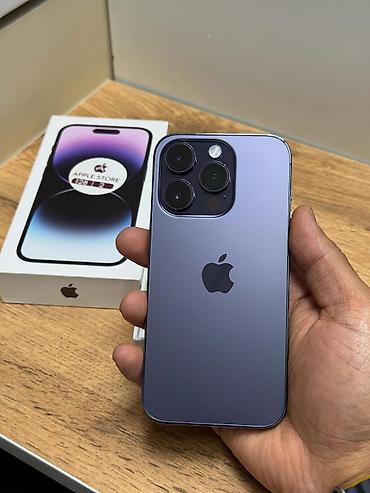Техника и электроника: IPhone 14 Pro, 256 ГБ, Deep Purple, Гарантия, Кредит, Беспроводная зарядка — 2
