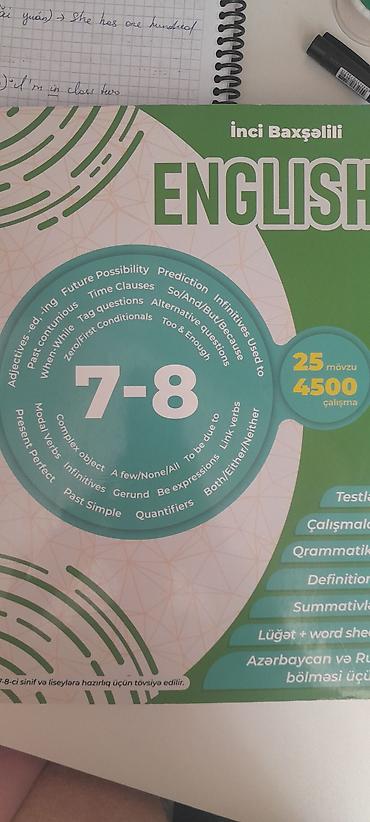 Testlər: Məhsul: DİM test topluları və ingilis dili çalışma kitabı dəsti — 3