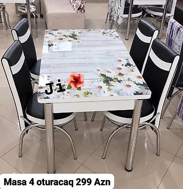 🇹🇷Turkiye istehsali. ✅Metbex masa desti Masa 4 oturacaq Masa