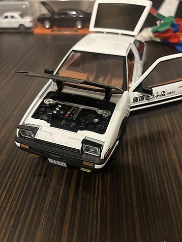 Məhsul: Toyota AE86 Trueno “Fujiwara Tofu Shop” die-cast model