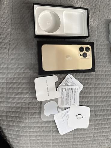 iphone cs: Коробка от IPhone 13 Pro, цвет Gold. В комплекте: - оригинальная — 1