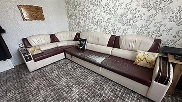 кухни уголок: Угловой модульный диван + компактный двухместный диван Угловой диван — 1