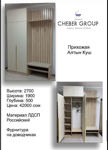 Шкафы для одежды: Шкаф для одежды, Прямой, ЛДСП — 14