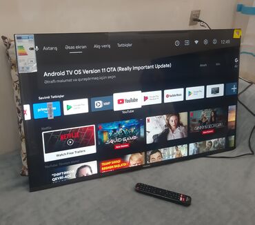 huawei p smart 2021 qiymeti: Телевизор Hisense Led 43" HD (1366x768), Платная доставка