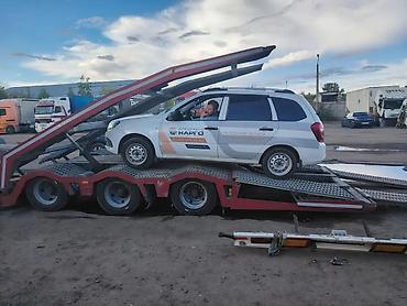Прицепы и полуприцепы: Автовоз-полуприцеп для перевозки колесной техники специализированный — 11