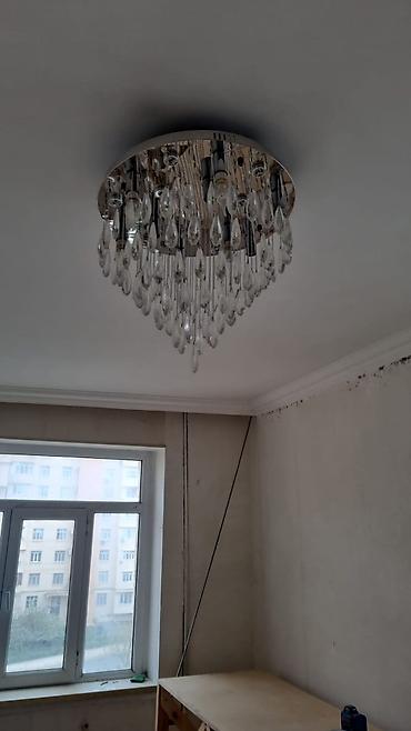 İşıqlandırma: Çılçıraq, 10 və daha çox lampa, Xrustal — 2