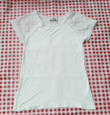 bez sandale: M (EU 38), Cotton, color - White