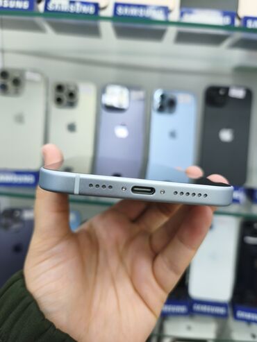 Apple iPhone: IPhone 15 Plus, Göy, Simsiz şarj — 2