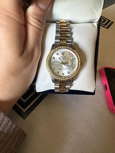 Aksesuarlar: Rolex saat. Heç işlənməyib. 70 azn -ə satılır — 4