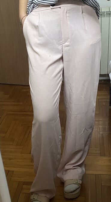 teget lanene pantalone: S (EU 36), High rise