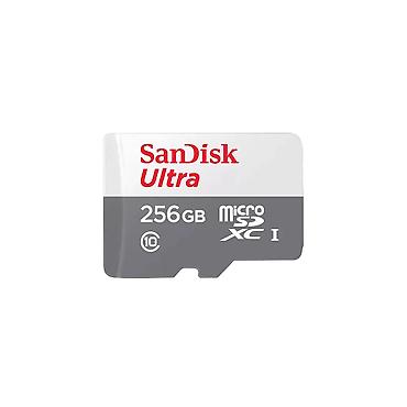 SanDisk Ultra 256GB microSDXC UHS-I Yaddaş Kartı (100MB/s, Class 10)