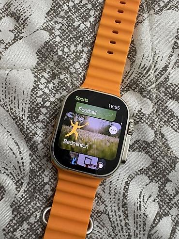 Smart saatlar: Yeni, Smart saat, Sensor ekran, rəng - Narıncı — 11