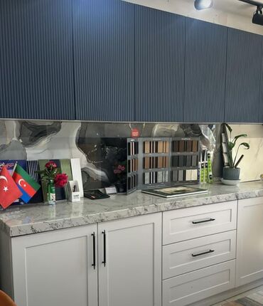 kuxna mebeli ikinci əl: ✅TECILI vitrin metbex mebeli satilir✅900 azn .material membran. Unvan