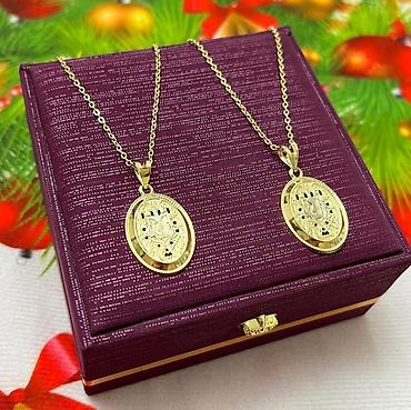 boyunbağ: Boyunbağı, Tiffany, Sarı qızıl, 585 Əyar, 235 g, Ödənişli çatdırılma — 4