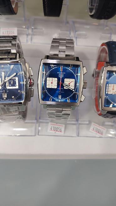 3d saat: TAG Heuer Monaco kişi qol saatı - Korpusu: kvadrat formalı — 4
