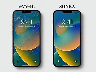 telefon təmiri: IPhone ekran dəyişimi və şüşə bərpası xidməti - Çatlamış, cızılmış və — 1