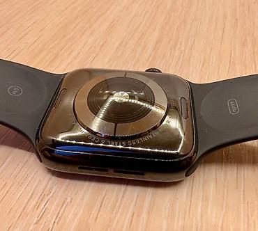 Акылдуу сааттар: Продаю Apple watch Stainless Steel series 5 44mm space black — 5