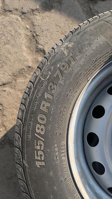 15565 r13: Колеса в сборе 155 / 80 / R 13, Лето, Б/у, Комплект, Легковые, Железные, отверстий - 4 — 2