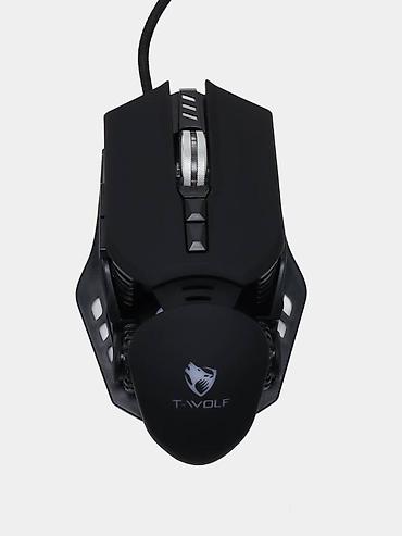 nintendo controller: Мышь игровая проводная T-Wolf G530 Robocop - отличный выбор для — 5