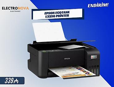 ofis komputeri: 🖨️ Epson EcoTank L3250 Printer ✅ 3-in-1 Funksiya: Çap, skan, köçürmə ✅ — 1