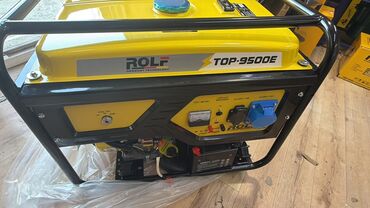 прожектор для дома: Бензиновый генератор ROLF TOP-9500E Основные характеристики: - Тип