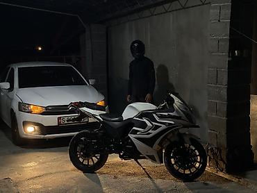 мото мини: Спортбайк Kawasaki, 250 куб. см, Бензин, Взрослый, Б/у — 5
