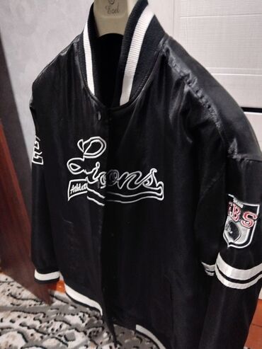 теплые мужские толстовки: Qara “varsity”/kollec ceket – “Lions Athletic” OVERSIZED - Rəng