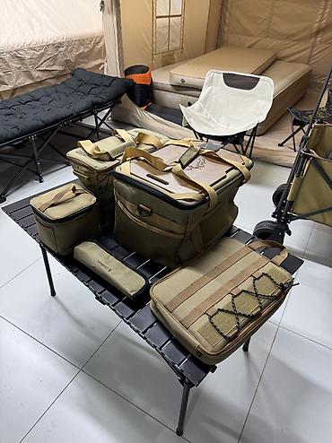 Другие товары для пикника: Набор для кемпинга и пикника в переносных органайзерах (5 комплектов) — 1