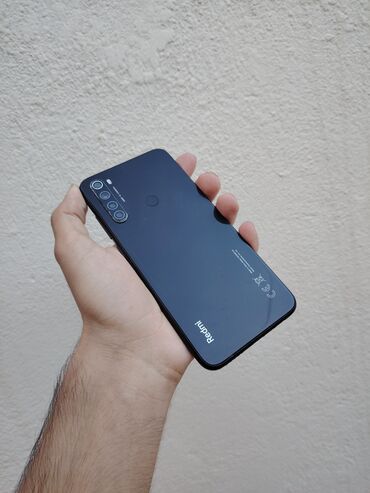 жесткие диски переносные: Redmi Note 8, 64 ГБ, цвет - Черный, Отпечаток пальца