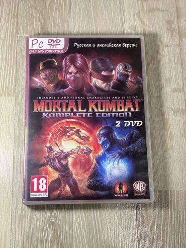 Минидиск-плееры: Диск Mortal kombat на пк, обмен есть на диск от Xbox 360