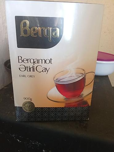 Qida məhsulları: Berqa Bergamot Ətirli Çay (Earl Grey) – 900 qram Berqa markalı — 1