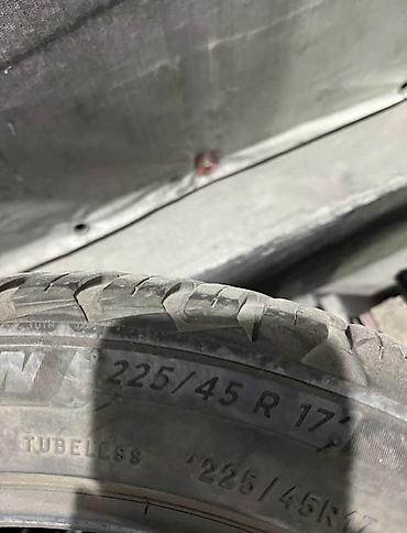 лизинг спецтехники без первоначального взноса: Шины 225 / 45 / R 17, Зима, Б/у, Комплект, Легковые, Michelin — 3