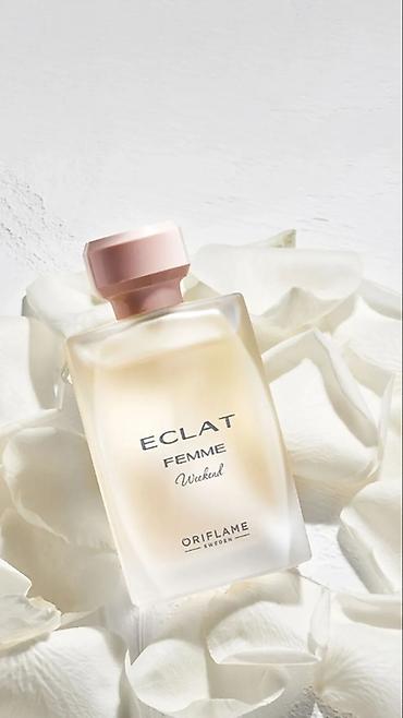 eclat parfum de weekend: Oriflame Eclat Femme Weekend – zərif və yüngül qadın ətiri - Brend — 1
