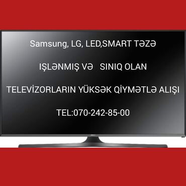 smart led: Yeni Televizor 55" Ünvandan götürmə