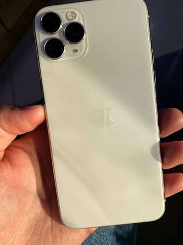 новые айфоны бишкек: IPhone 11 Pro, Б/у, 256 ГБ, Белый, Защитное стекло, Чехол, Кабель, 83 %