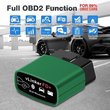 Alati za automobile: Vgate vLinker FD+ ELM327 V2.2 Forscan za Ford i Mazdu, Bluetooth 4.0 — 8