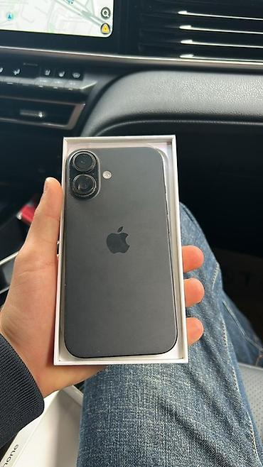 predator helios 300: IPhone 16, 128 GB, Qara, Barmaq izi, Face ID, Sənədlərlə — 2