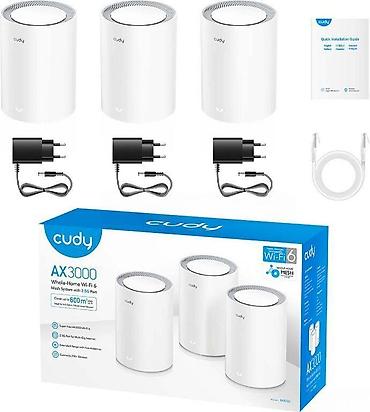 aztelekom modem: Siqnal gücləndirici "Cudy AX3000 Wi-Fi 6 M3000 (3-Pack)"Siqnal — 3