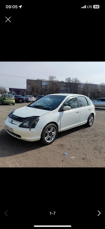 Honda: Honda Civic: 2001 г., 1.5 л, Вариатор, Бензин, Хэтчбэк