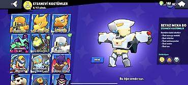 Digər: Brawl Stars hesabı - Kupa: 31.208 (ən yüksək 31.249), Kupa Yolu — 6
